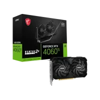 

                                    MSI GeForce RTX 4060 Ti VENTUS 2X BLACK 16GB OC GDDR6 Graphics Card